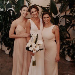 Light Blush Bridesmaids Dress- Lulus